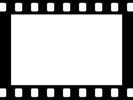 This is a film frame designの写真素材