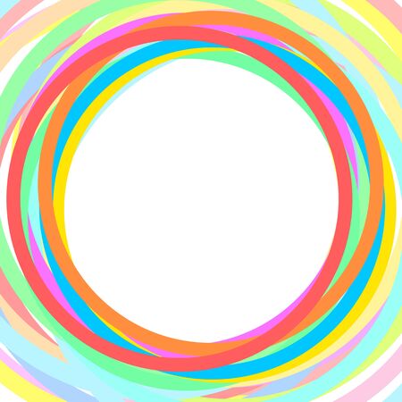 Circular frameの写真素材