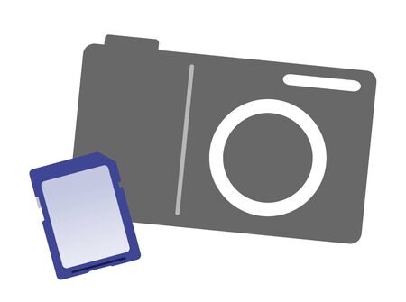 Camera and memory card