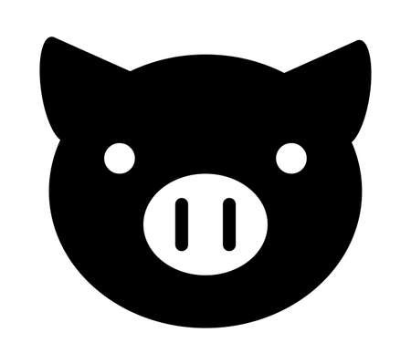 Pig faceの写真素材