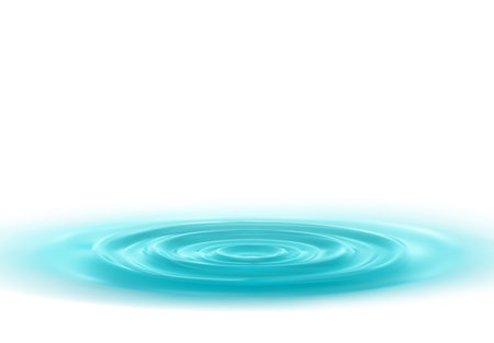 Water splash realistic 3d design. vector illustrationのイラスト素材