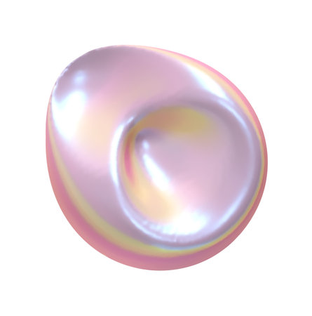 Metaball shapes of objects realistic 3d design iron metal hologram gradient. Meteorites asteroids comet Round ball spherical elements. Vector illustrationのイラスト素材