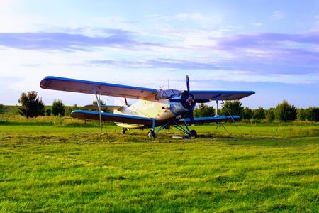 Dromader plane for spraying agricultural fields