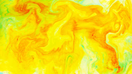 Abstract background. Fluid art texture. Abstract backdrop with swirling paint effect. Trendy colorful backdrop. Mixing paintsの写真素材