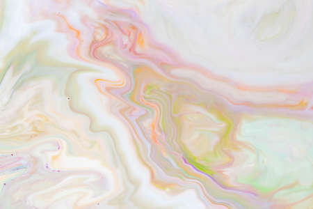 Fluid art texture. Background with abstract mixing paint effect. Abstract multicolored marble texture backgroundの写真素材