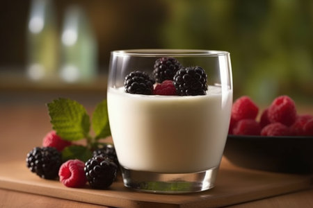 Creamy Yogurt Elixir in Glassの素材