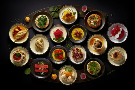 Solo Culinary Adventure: Exploring Diverse Small Plates and Flavorsの素材