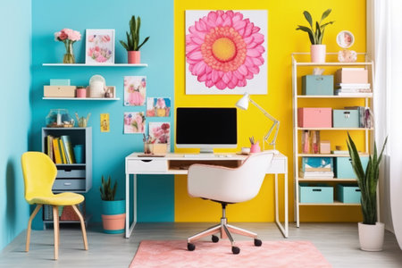 Energetic Home Office: Creativity Flows Hereの素材