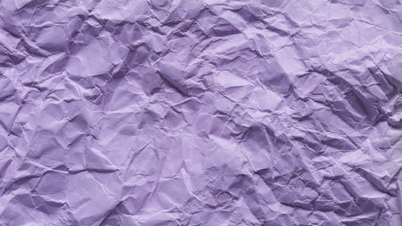 Abstract Wrinkled Purple Paper Background with Grunge Effectの写真素材
