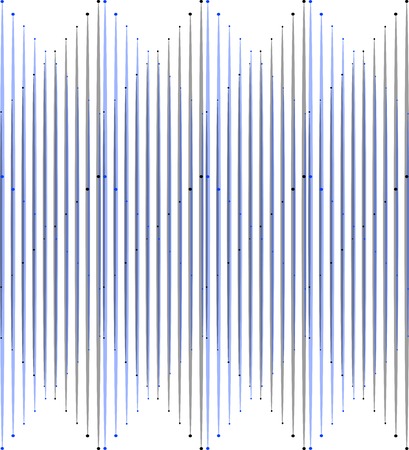 Abstract background with a linear equalizer, horizontal seamless vector illustration