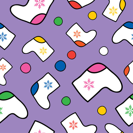 Seamless decorative Christmas holiday backgroundの写真素材