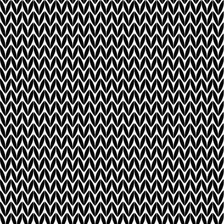 Decorative seamless vector knitted backgroundのイラスト素材