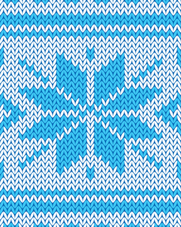 Decorative seamless background Christmas knittedのイラスト素材
