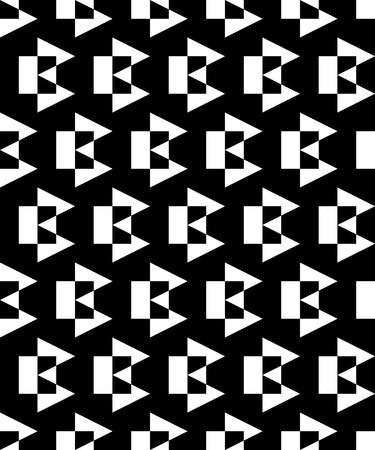 Seamless decorative background with geometric shapesのイラスト素材