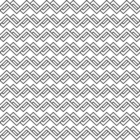 Seamless decorative vector background with geometric abstract shapesのイラスト素材