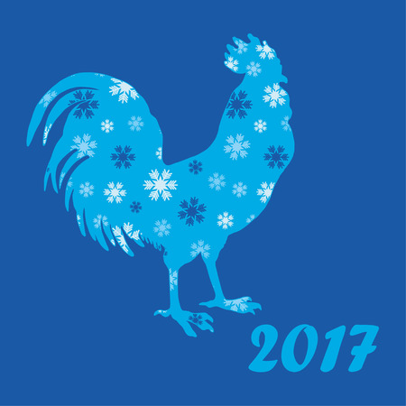 Poster Happy New Year! Vector illustration. Greeting card.のイラスト素材