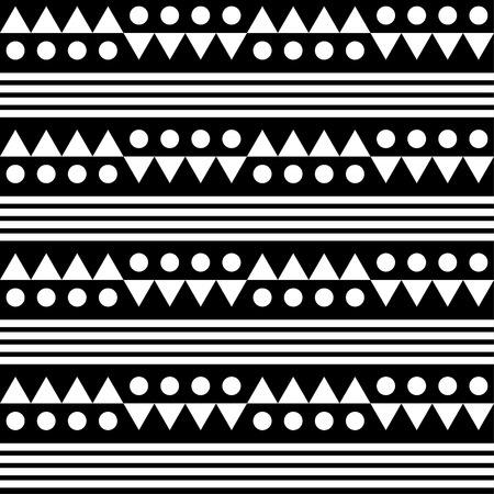 Seamless vector background with abstract geometric pattern. Print. Repeating background. Cloth design, wallpaper.のイラスト素材