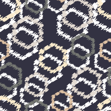 Seamless geometric pattern. Print. Repeating background. Cloth design, wallpaper.のイラスト素材