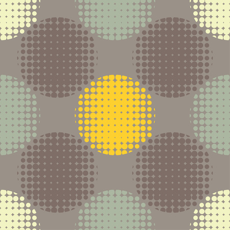 Pattern of dots. Vector seamless background.のイラスト素材