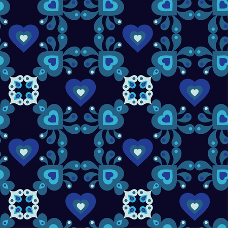 Ethnic boho seamless patternのイラスト素材