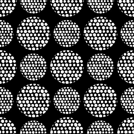 Polka dot seamless pattern. Vector illustration. Textile rapport.のイラスト素材