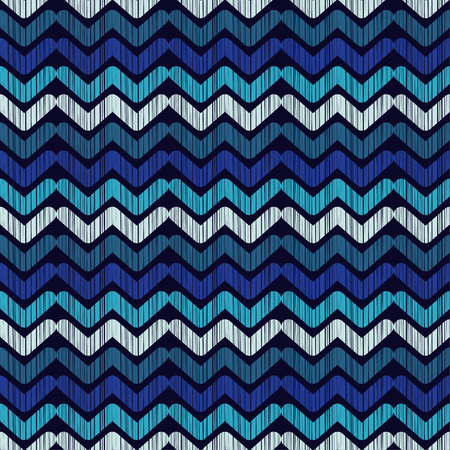 Seamless vector background with zigzag pattern for wood texture or textile rapportのイラスト素材