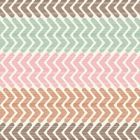 Seamless vector background with zigzag pattern for wood texture or textile rapportのイラスト素材
