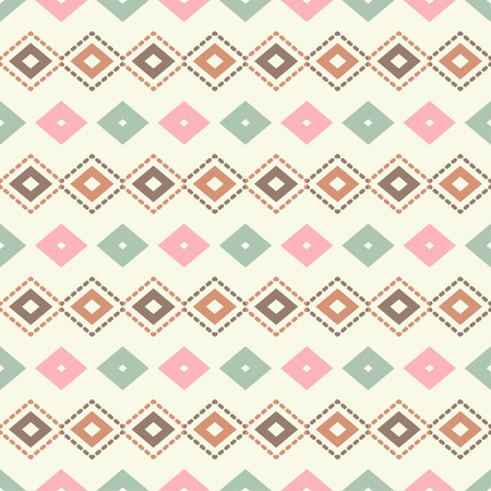 Ethnic boho seamless pattern. Retro motif. Textile rapport.のイラスト素材