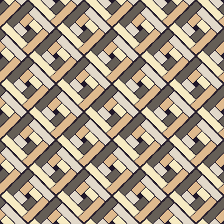 A Seamless background with abstract geometric pattern. Decorative tile. Textile rapport.のイラスト素材
