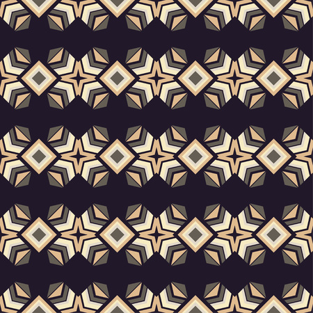 Ethnic boho seamless pattern. Retro motif. Textile rapport.のイラスト素材
