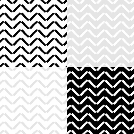 Set of black and white Ethnic boho seamless pattern. A charcoal drawing. Scribble texture.のイラスト素材