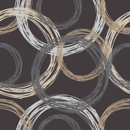 Polka dot seamless pattern. Scribble texture. Textile rapport.のイラスト素材