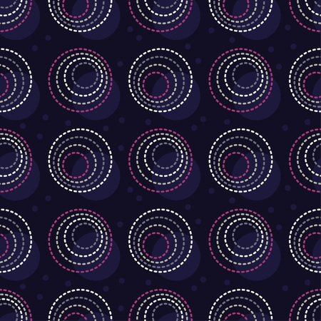 Polka dot seamless pattern. Dots texture. Textile rapport.のイラスト素材