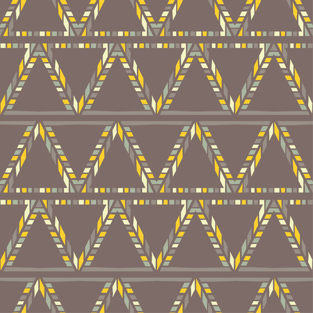 Ethnic boho seamless pattern. Tribal pattern. Retro motif. Textile rapport.