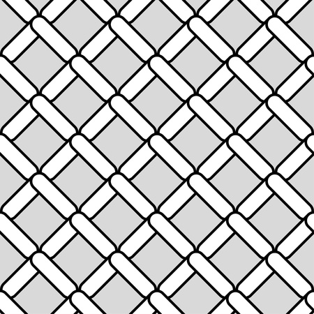 Black and white Seamless geometric pattern. Flat design. Textile rapport.のイラスト素材