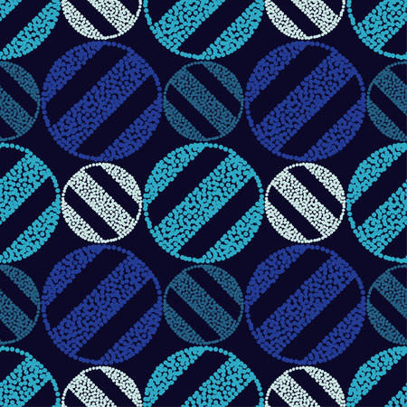 Polka dot seamless pattern. Dots texture. Textile rapport.のイラスト素材