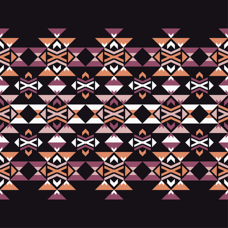 Ethnic boho tribal pattern.のイラスト素材