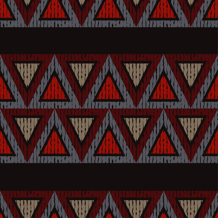 Seamless geometric background. Scribble texture. Textile rapport.のイラスト素材