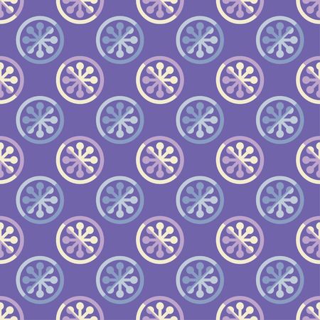 Seamless background with decorative snowflakes. Winter pattern. Textile rapport.のイラスト素材