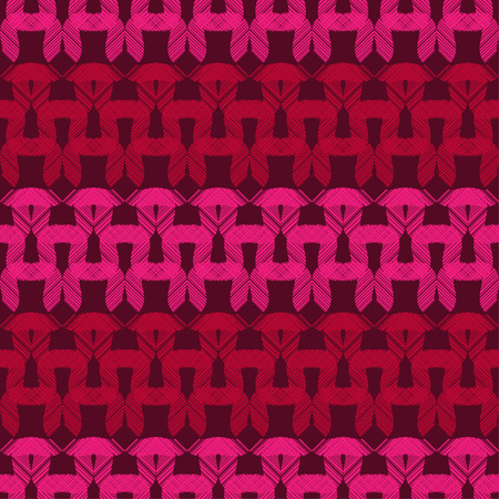 Seamless geometric Texture wave backgroundのイラスト素材