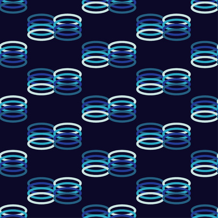 Seamless geometric pattern. Scribble texture. Textile rapport.のイラスト素材