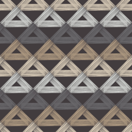 Ethnic boho seamless pattern. Scribble texture. Folk motif. Textile rapport.