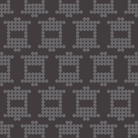 Seamless geometric pattern. Texture of dots. Textile rapport.のイラスト素材