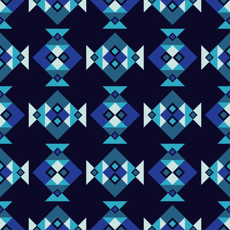 Ethnic boho seamless pattern. Tribal pattern. Folk motif. Textile rapport.のイラスト素材