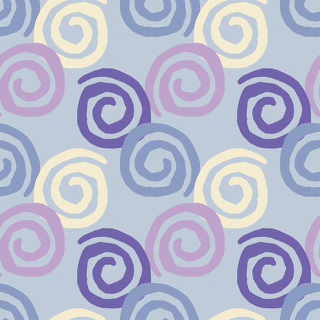 Seamless geometric pattern, Squiggles textureのイラスト素材