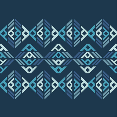 Ethnic boho seamless pattern. Tribal pattern. Folk motif. Textile rapport.のイラスト素材