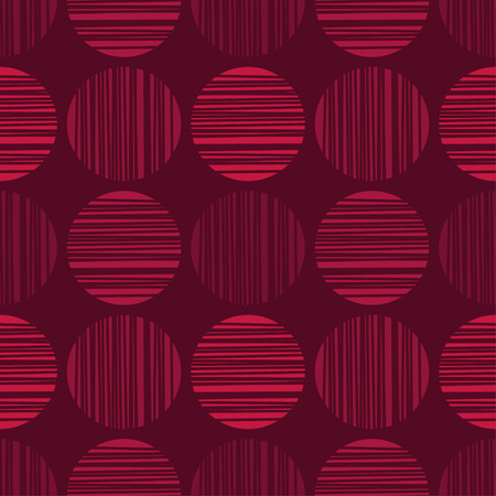 Polka dot seamless pattern. The colorful balls. Scribble texture.のイラスト素材