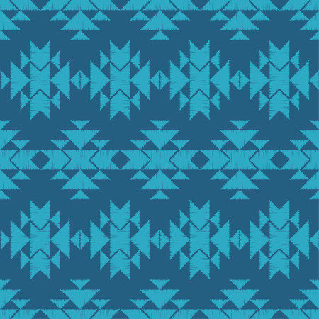 Blue textured and seamless pattern.のイラスト素材