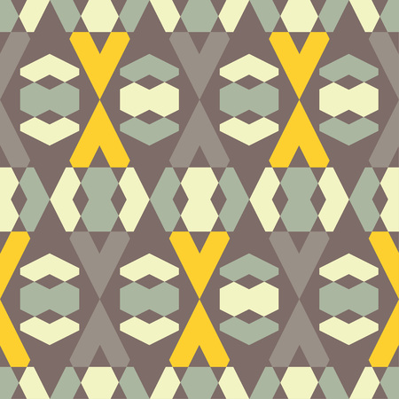Ethnic boho seamless pattern.のイラスト素材