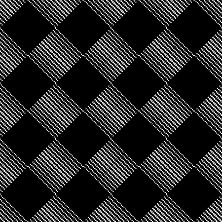 Seamless geometric pattern  of the squares. Scribble texture. Textile rapport.のイラスト素材